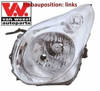 VAN Wezel 5208961 Hauptscheinwerfer Links Scheinwerfer Frontscheinwerfer
