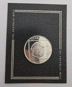 1985 British Virgin Islands $20 dollars silver coin 