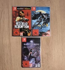 Thumbnail of ebay&reg; auction 377329549352 | Red Dead Redemption + Bayonetta 2 + Saints Row IV Nintendo Switch USK 18 Bundle