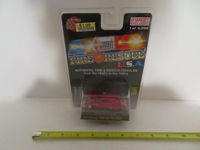 Racing Champions Fire & Rescue Chicago Fire Dept 1949 Buick Riveria Red NIP