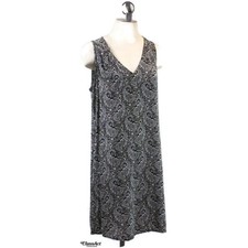 GAP Sleeveless Lightweight Dress Paisley Pattern Multi Color Pull Over Sz S