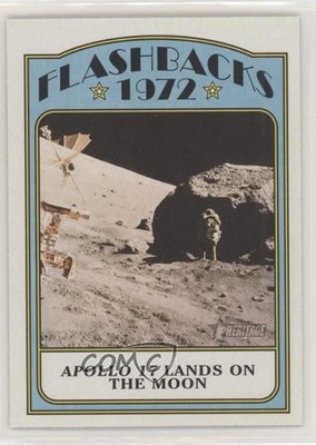 2021 Topps Heritage News Flashbacks Apollo 17 Lands on the Moon #NF-APOL 2g8