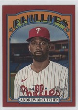 2021 Topps Heritage Target Red Border Andrew McCutchen #239 0f7c