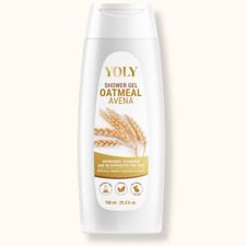 Yoly Oatmeal Shower Gel – Comforting & Gentle Cleanse, 25.3 fl oz 0.56 per gallon