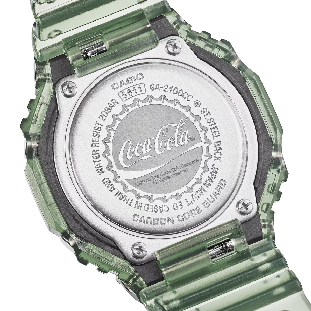 CASIO G-SHOCK GA-2100 Coca-Cola 140th Anniversary Limited Edition