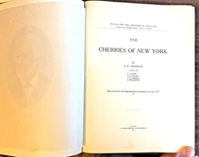 1915 The CHERRIES of NEW YORK  Hedrick, J.B. Lyon & Company - 56 COLOR PLATES