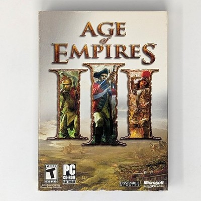 Age of Empires III (PC) Complete CIB with Slipcover