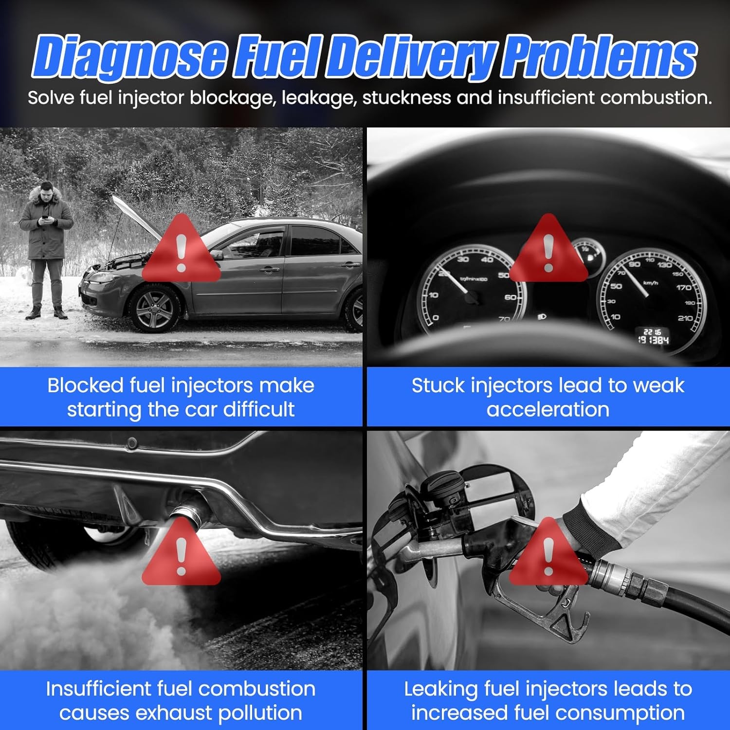 Automotive Fuel Injector Cleaner Tester Injector Cleaning Machine