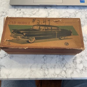 BOX ONLY for Vintage 1950s Japan TN Battery Operated CAD-MOBILE (Cadillac)