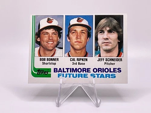 Cal Ripken Jr. 1982 Topps Baltimore Orioles Future Stars #21 Rookie RC Read!