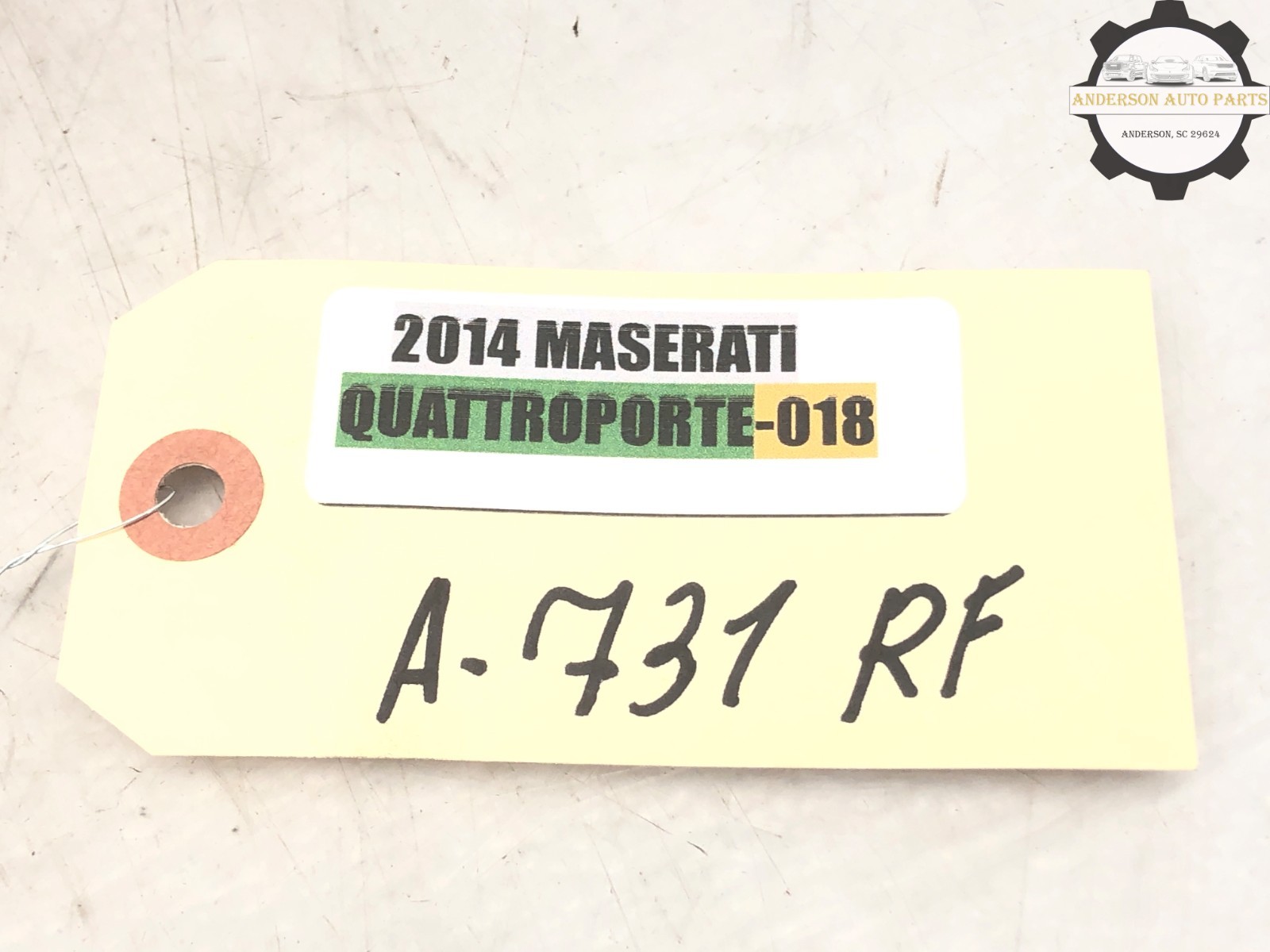 2014-2020 MASERATI QUATTROPORTE 3.8L RIGHT PASS FRONT ENGINE THROTTLE BODY OEM