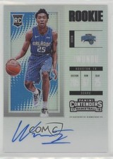 2017 Panini Contenders Premium Edition Silver Prizm Wesley Iwundu Wes Auto 0i21