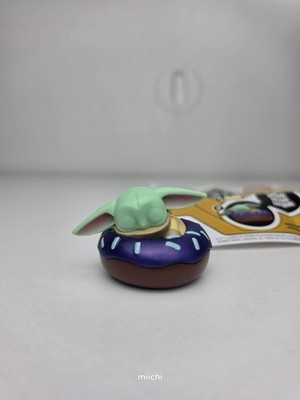 RARE Disney Star Wars Grogu Snack Attack Figure Purple Donut Special 