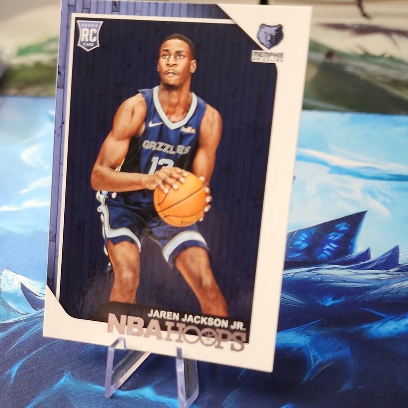 Panini 2018-19 NBA Hoops Jaren Jackson Jr Rookie #278 Memphis Grizzlies