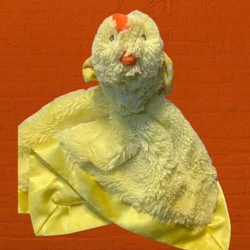 Cloud Island Lovey Huhn Sicherheitsdecke Baby Crinkle Plüsch Satin gelb 14 Zoll - Bild 9 von 9