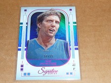 2025/26 Panini Signature Series DIRK NOWITZKU FUCHSIA MAVERICKS 52/55 K1794