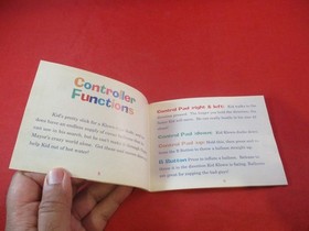 Kid Klown in Night Mayor World Nintendo NES Instruction Manual Booklet ONLY