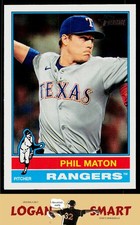 Phil Maton 2025 Topps Heritage #567 Texas Rangers