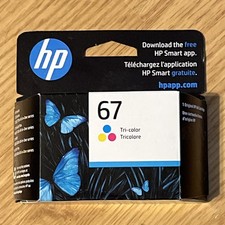 HP 67 Tri-color Original Ink Cartridge 3YM55AN 140 EXP APR 2025