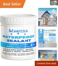 Transparent Waterproof Coating - 500g Indoor  Outdoor Leak Repair Solution