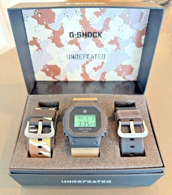 Casio G-SHOCK UNDEFEATED DWE-5600UD-1 Limited Edition, Pre Owned Great condition