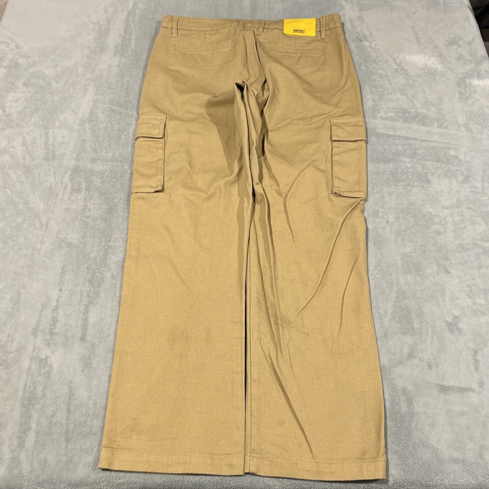 Y2K 2000s Beyond Baggy Cargo Pants Mens 34x30 Hamilton Wide Leg Loose Relaxed