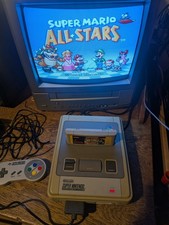 Snes including Super Mario All Stars.