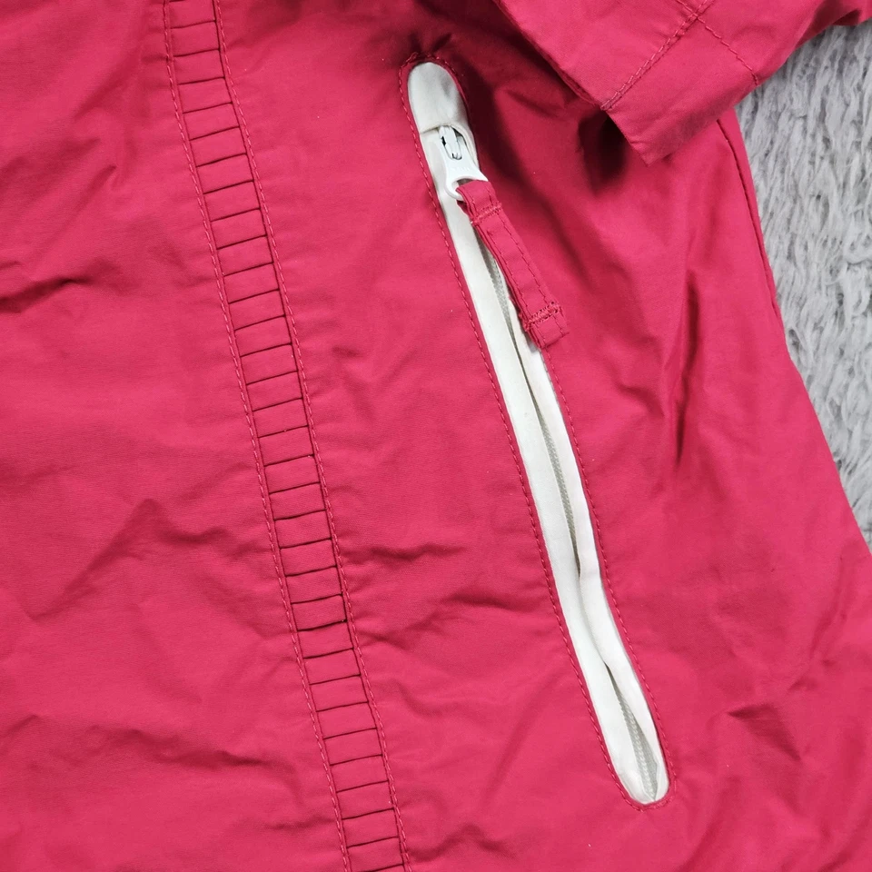 Chaqueta Columbia Mujer Rosa Mediana Omni-Tech Interchange Impermeable Con Capucha Esquí Foto 4 de 4