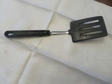 Vintage Short Handle EKCO 11" Spatula Flipper 11" Utensil Drainage No Stick USA