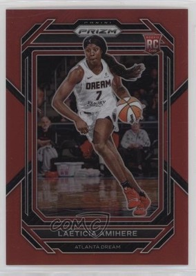 2023 Panini Prizm WNBA Red Prizm 170/199 Laeticia Amihere #140 Rookie RC 0u2j