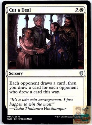 Cut a Deal 14 Commander Legends: Battle for Baldur's Gate Magic