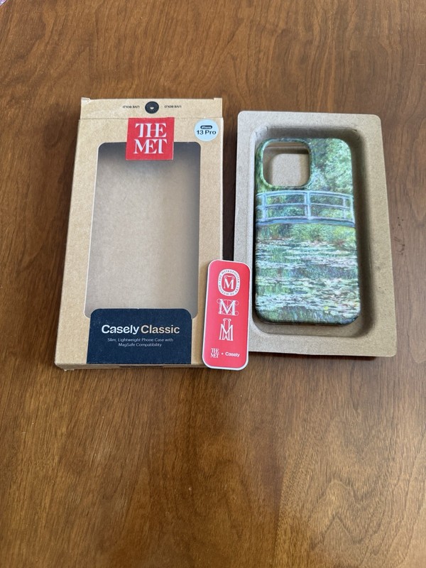 Casely The Met Series Case iPhone 13 Pro MagSafe Bold Preowned Monet’s Bridge