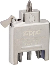 Screwdriver insert bit safe zippo