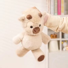 40cm Highland Cow Plush Toy Soft Stuffed Animal Cute Cattle Doll 1PCS