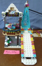 Lego Friends 41324 - SNOW RESORT SKI LIFT - Used - 100% COMPLETE - NO BOX