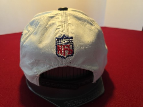 Vintage 90er Dallas Cowboys Hut Leder Snapback Logo sportlich Haizahn - Bild 3 von 9