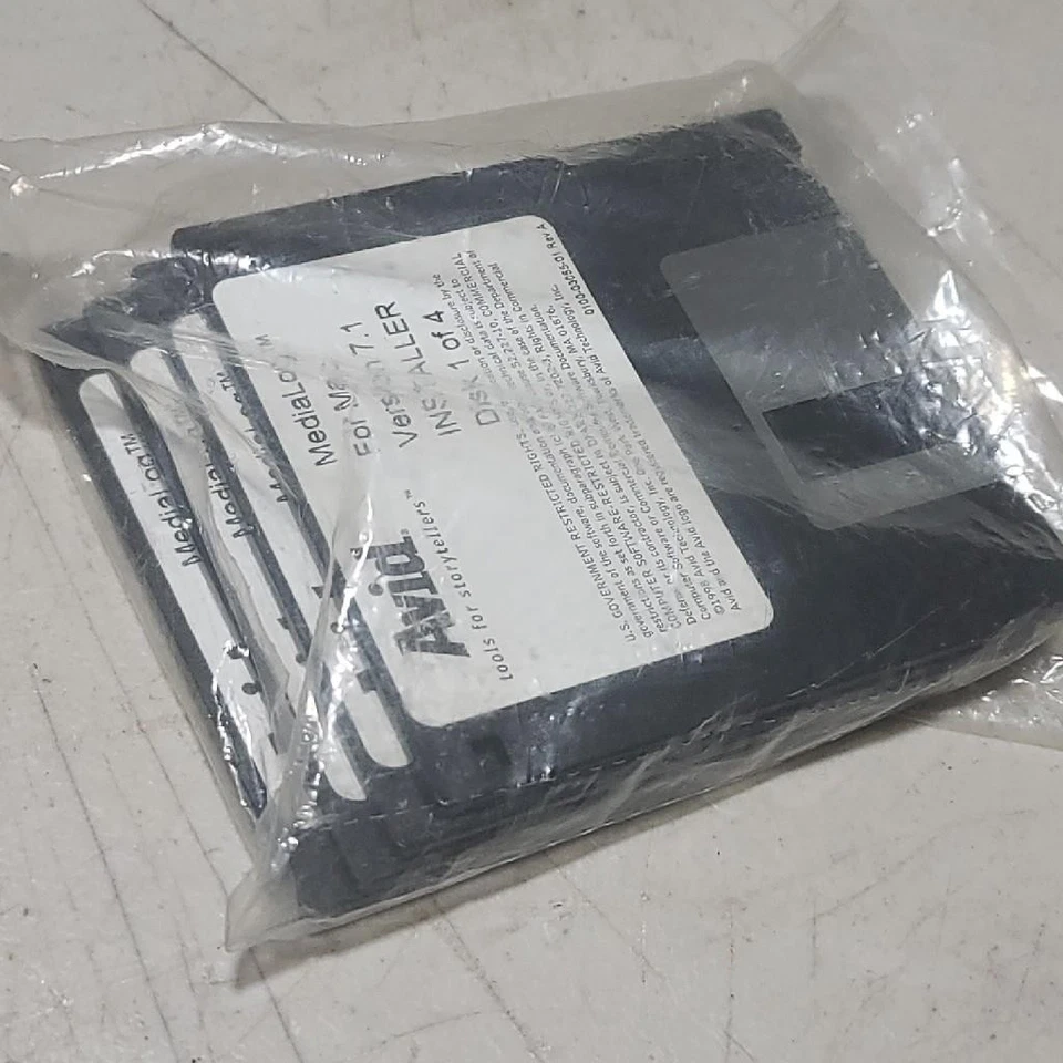 New AVID MediaLog for Mac Version 7.1 Installer / Set of Software Disks - Image 3 of 4