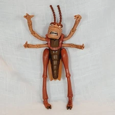 Disney Pixar A BUGS LIFE Bendy Figure HOPPER Villain Bendable Posable 7.5"