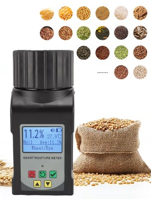 Grain Moisture Tester Portable Cup-Type Meter for 25 Grains Including Wheat, ...