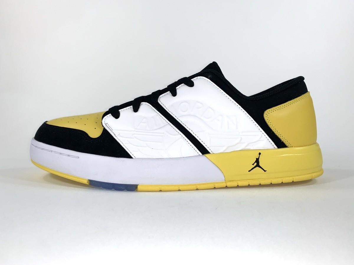 Nike Air Jordan Nu Retro 1 Low Tour Yellow White Black