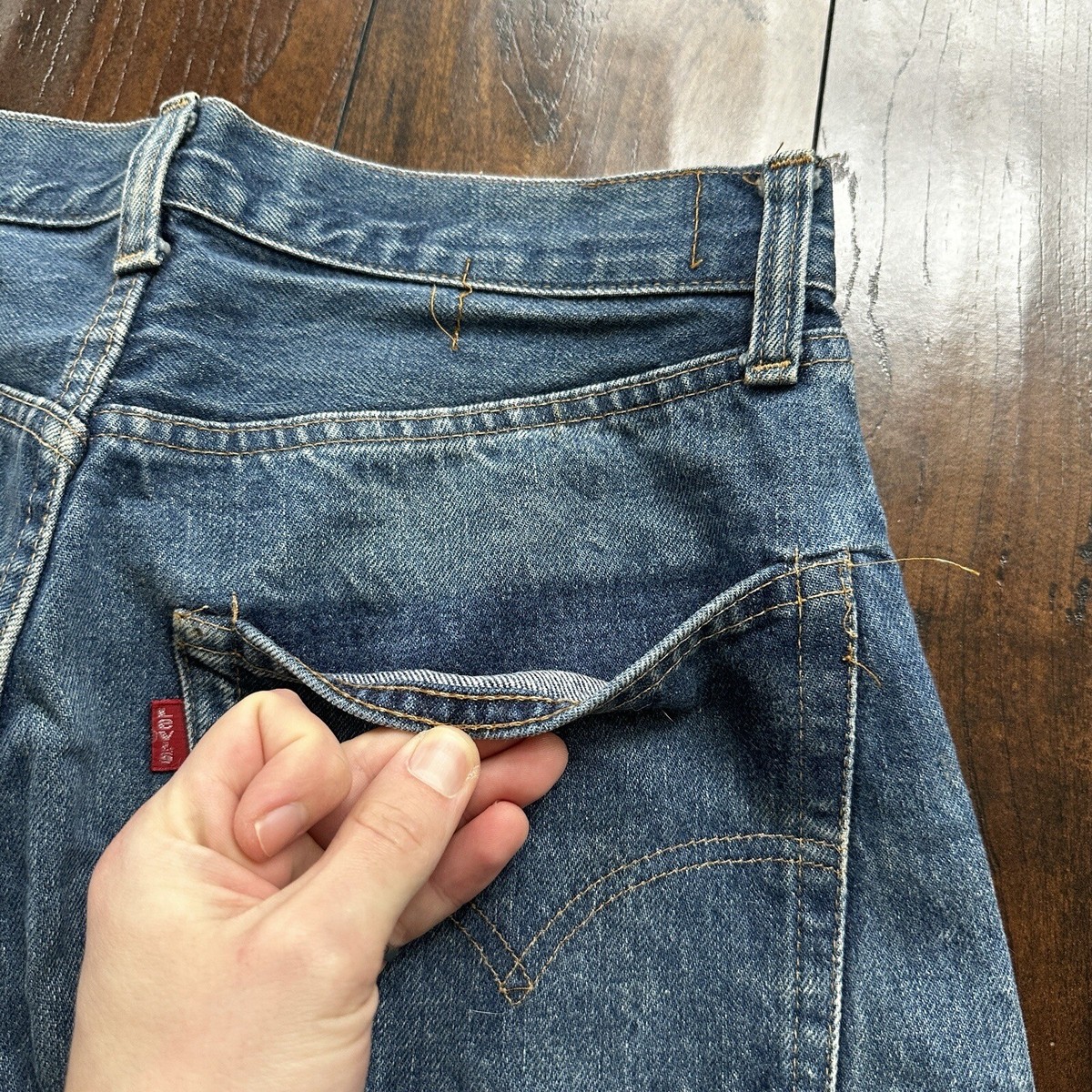 Levis Vintage 80s Redline Selvedge USA 501 XX Jeans 66 70s
