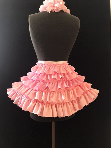SISSY SATIN Frilly Skirt - Picture 5 of 5