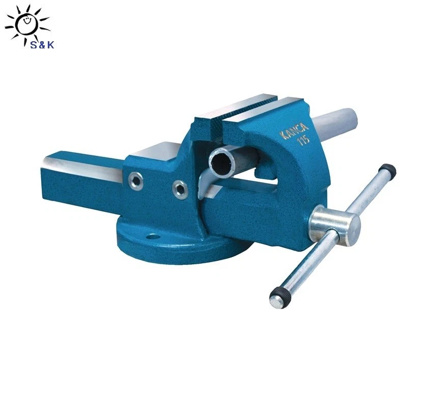 KANCA Parallelschraubstock Fortissimo Fix Backenbreite 125 mm Spannweite 160 mm