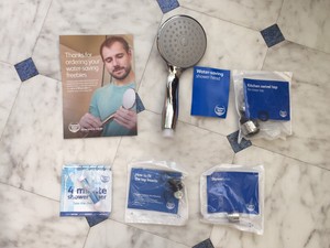 water saving shower head thames water