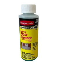 Rare Rubbermaid Professional Plus No-Rinse Floor Cleaner Vinyl Tile 4 Oz Sample