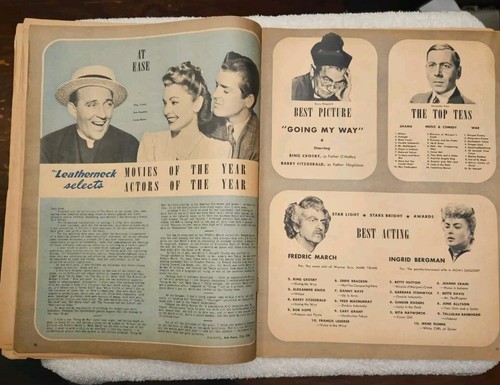 1945 January Leatherneck USMC, Mercy Cruise, List of Wounded, Dead - Picture 2 of 10