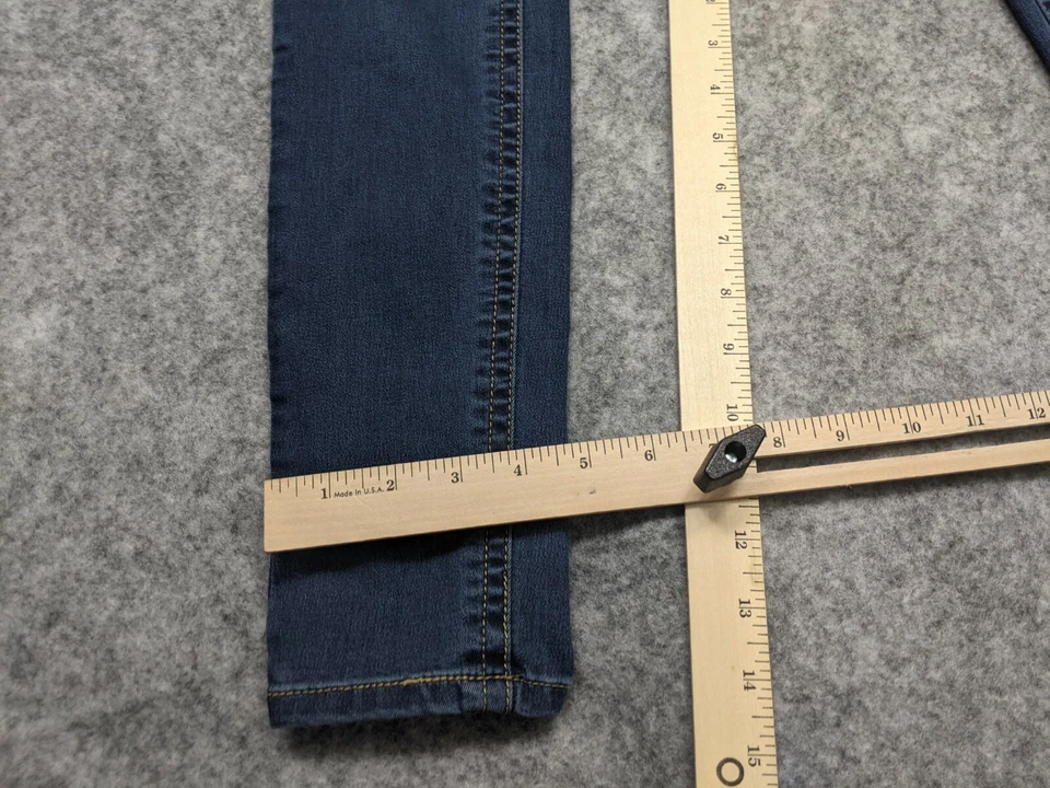 Red Camel Jeans Women’s Size 5 Blue  Skinny Low Rise Tapered Leg Stretch 28 x 29 - Image 4 of 4