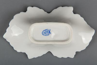 Herend Queen Victoria Leaf Shaped Nut Dish #7724/VBO V. | eBay