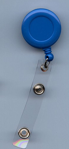 5 x Yo Yo Retractable Badge Reel for ID Cards Badges: Free UK P&P - Picture 2 of 4