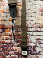 2" Wide Brown Jacquard Guitar Strap from Perri's Leathers -Made in Canada